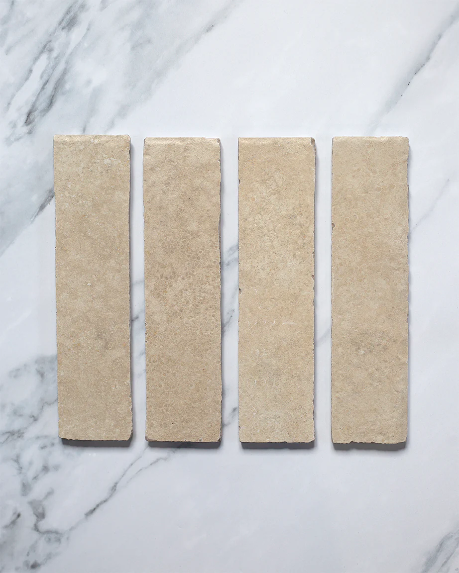 Alnwick Beige Rustic Edge Porcelain Brick Tiles - Image 3