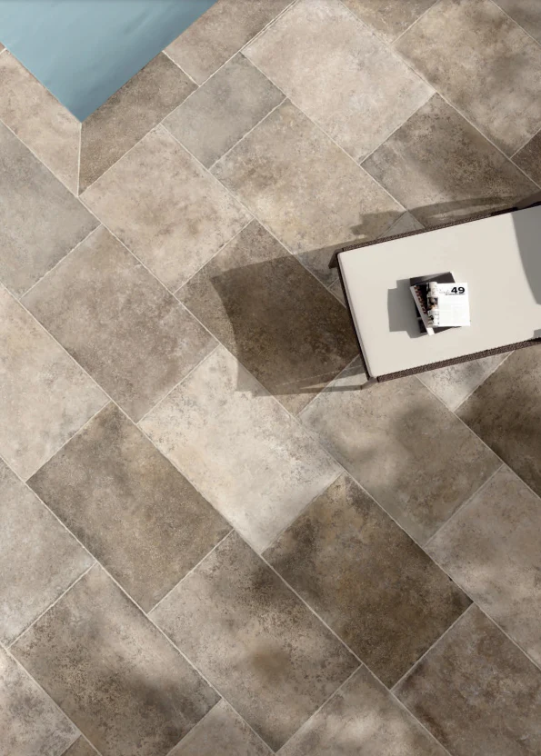 Bayonne Blend Rustique Stone Effect Porcelain Pavers - Image 3