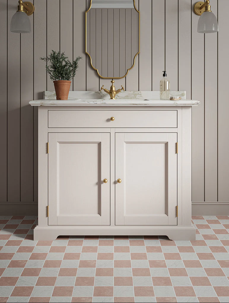 Berrittini Rosa Perlino Marble Effect Porcelain Tiles