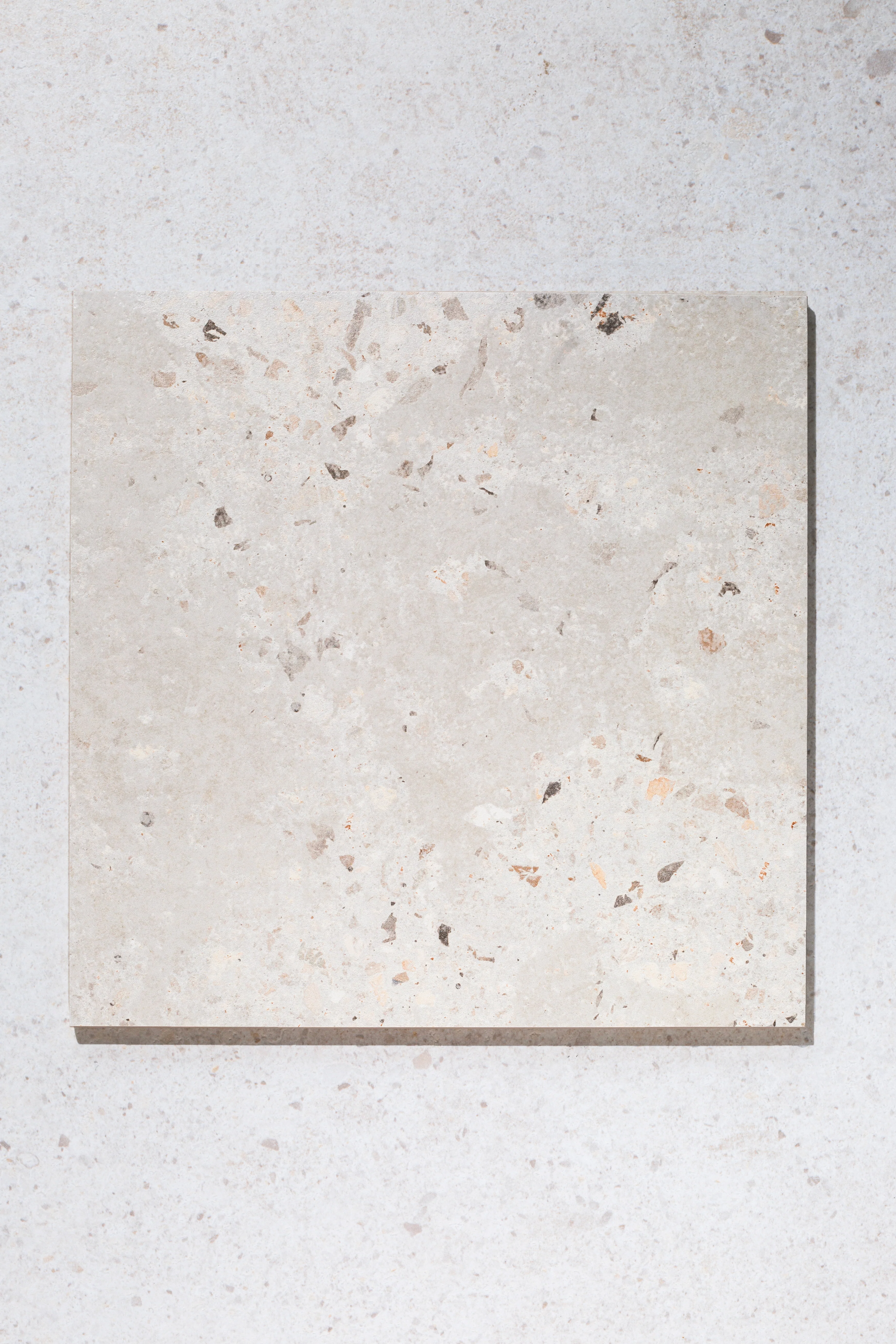 Canyon Chalk Terrazzo Effect Porcelain Tiles - Image 3