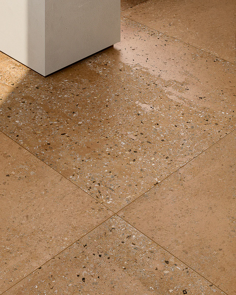Canyon Desert Terrazzo Effect Porcelain Tiles - Image 2