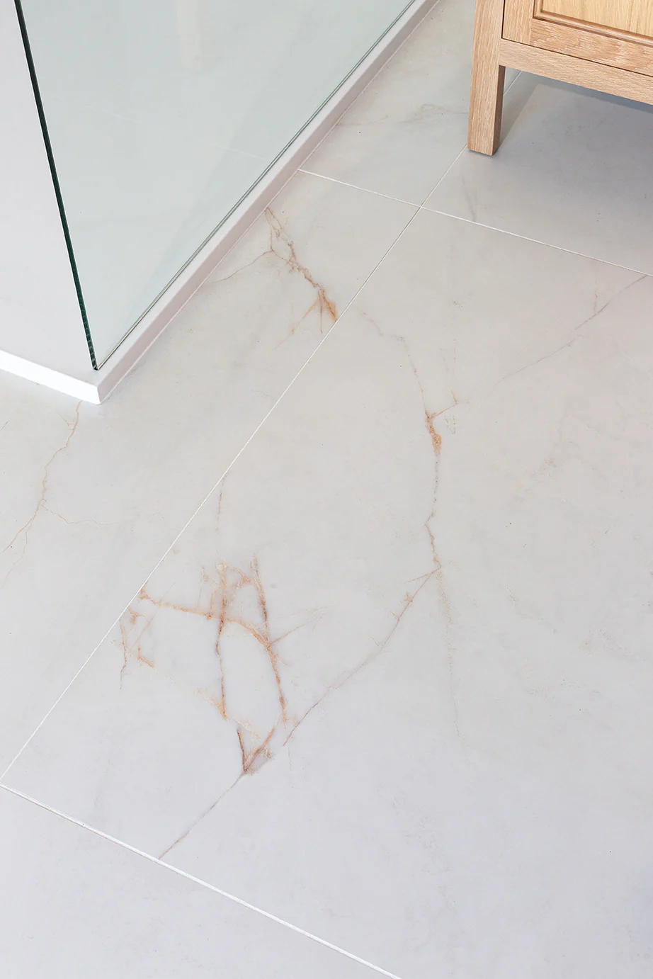 Carrara Rosa Pink Matt Marble Effect Tiles - Image 2