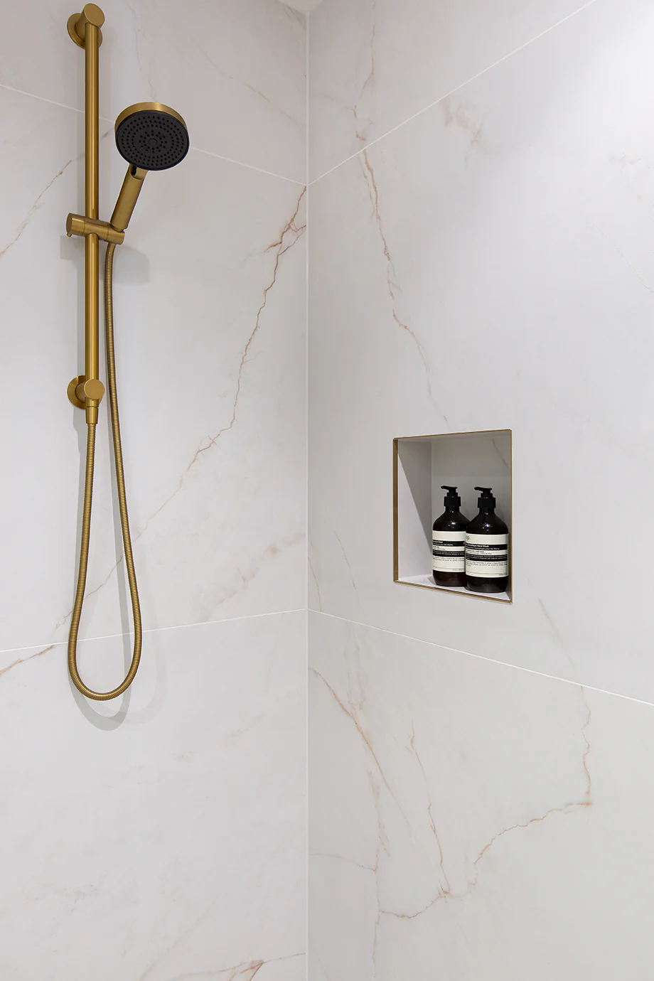 Carrara Rosa Pink Matt Marble Effect Tiles - Image 5