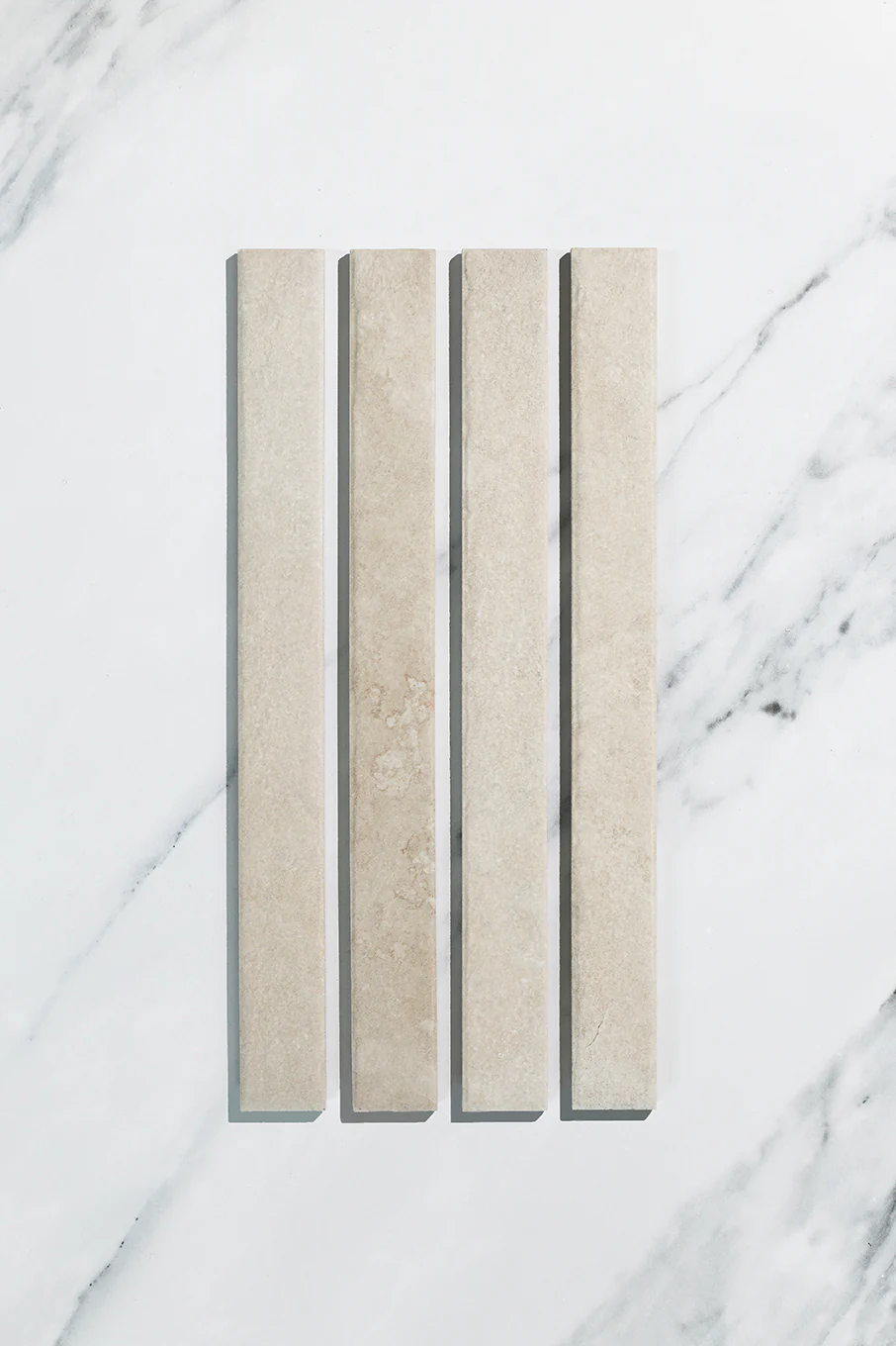 Castello Sand Tumbled Herringbone Porcelain Tiles - Image 2