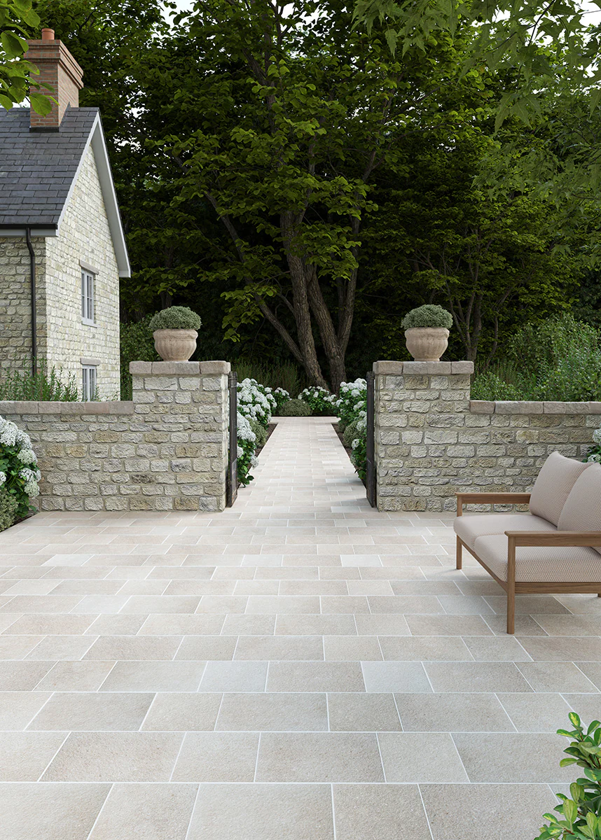 Clariston® Beige Stone Effect Porcelain Cobbles - Image 3