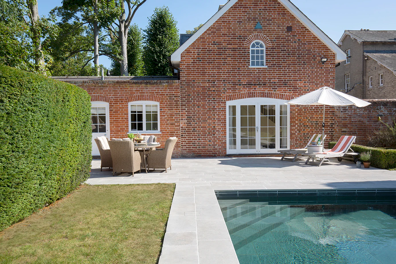 Clermont Gris® Aged Tumbled Limestone Pavers - Image 4