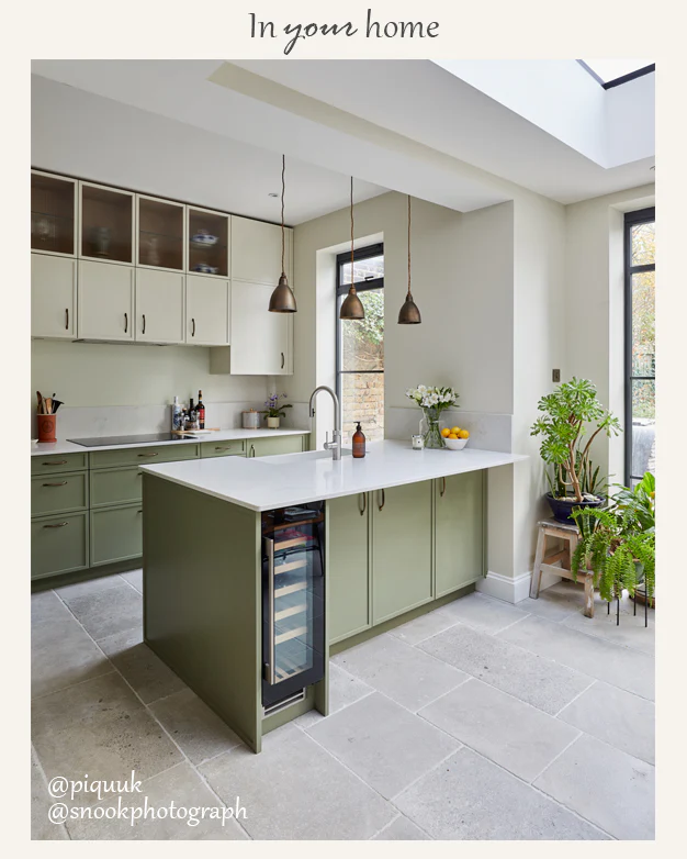 Clermont Gris® Aged Tumbled Limestone Tiles - Image 15