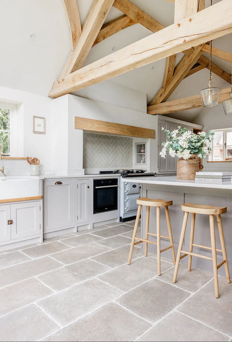 Clermont Gris® Aged Tumbled Limestone Tiles - Image 5