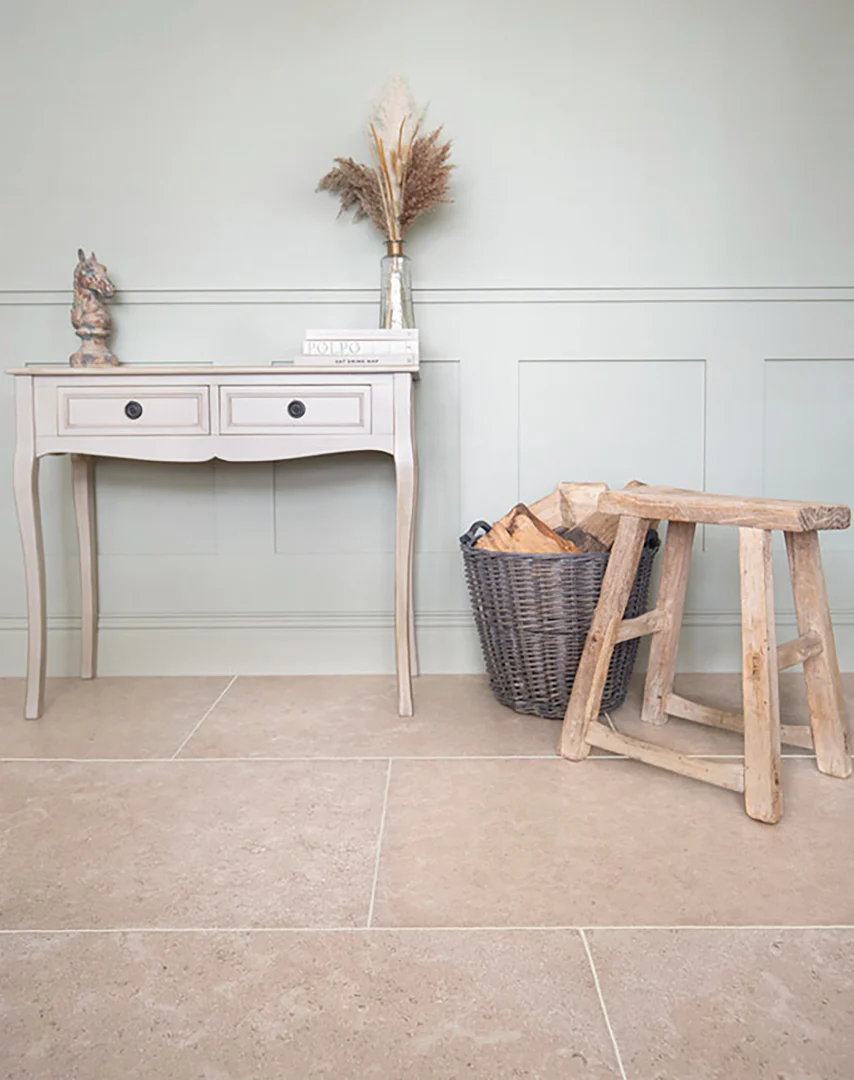 Dijon Beige Stone Effect Porcelain Tiles - Image 3