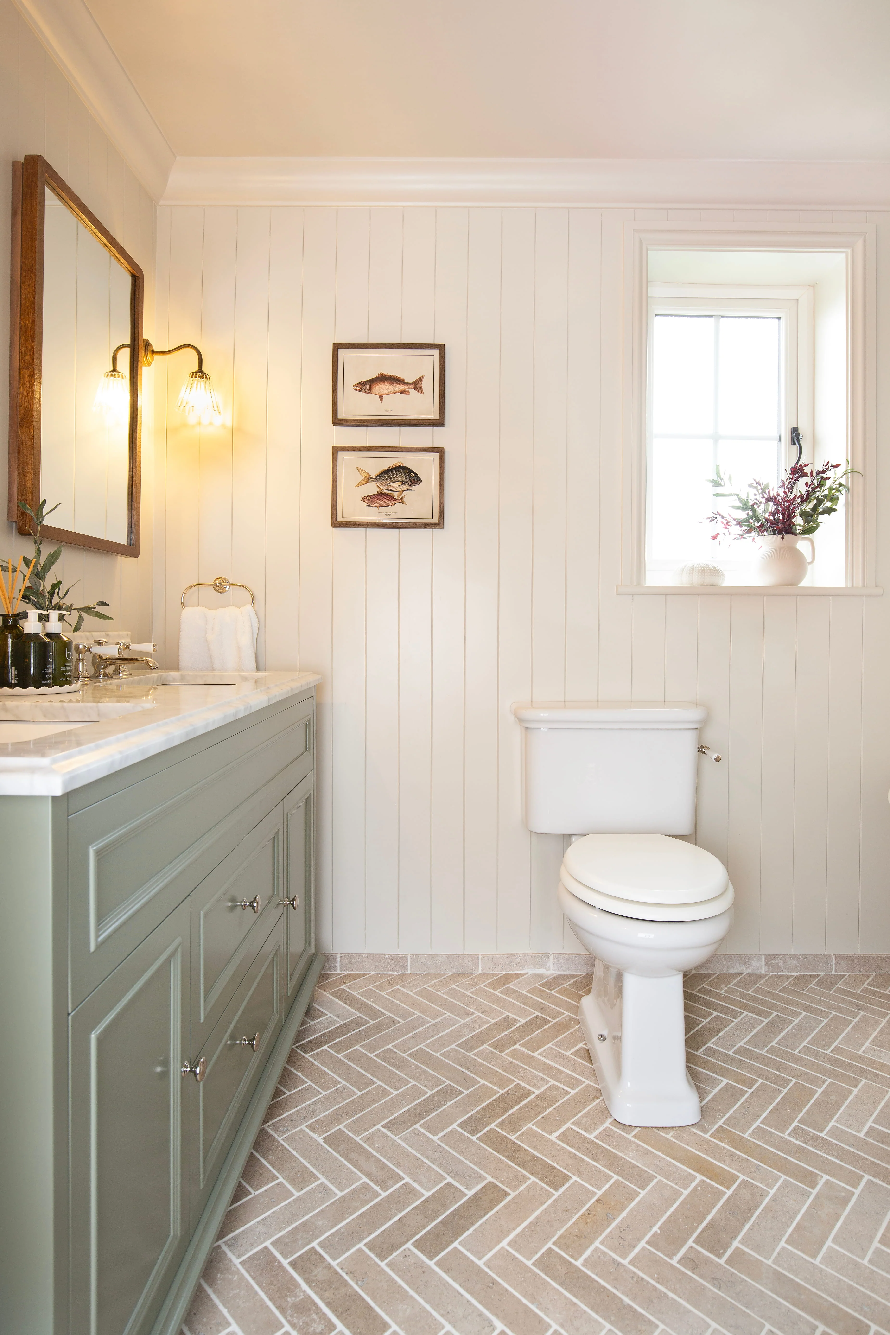 Dijon Tumbled Herringbone Tiles - Image 6