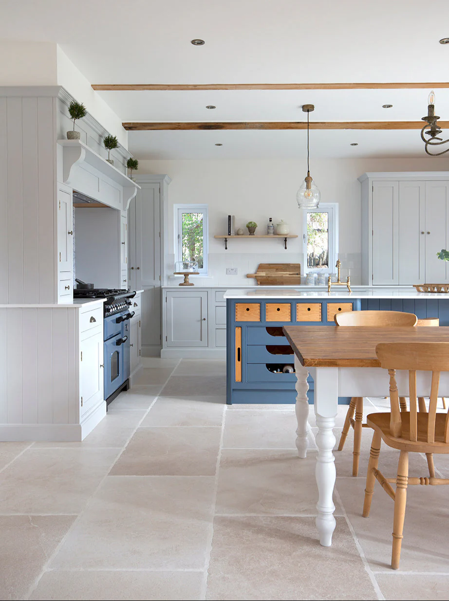 Dorchester Aged White Stone Effect Porcelain Tiles - Image 11