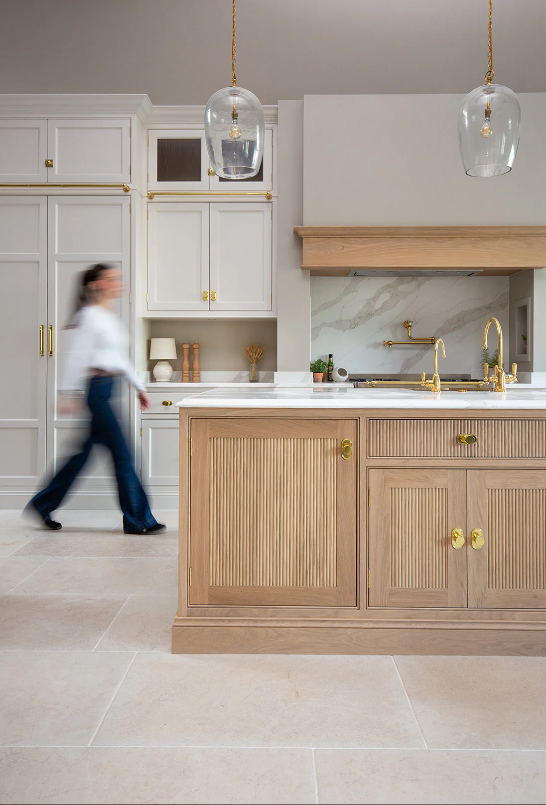 Dorchester Aged White Stone Effect Porcelain Tiles - Image 20
