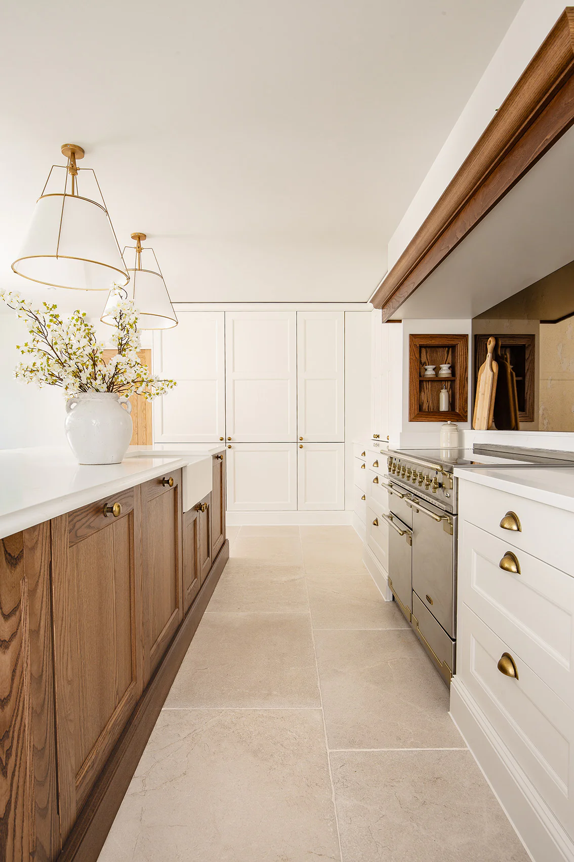 Dorchester Aged White Stone Effect Porcelain Tiles - Image 4