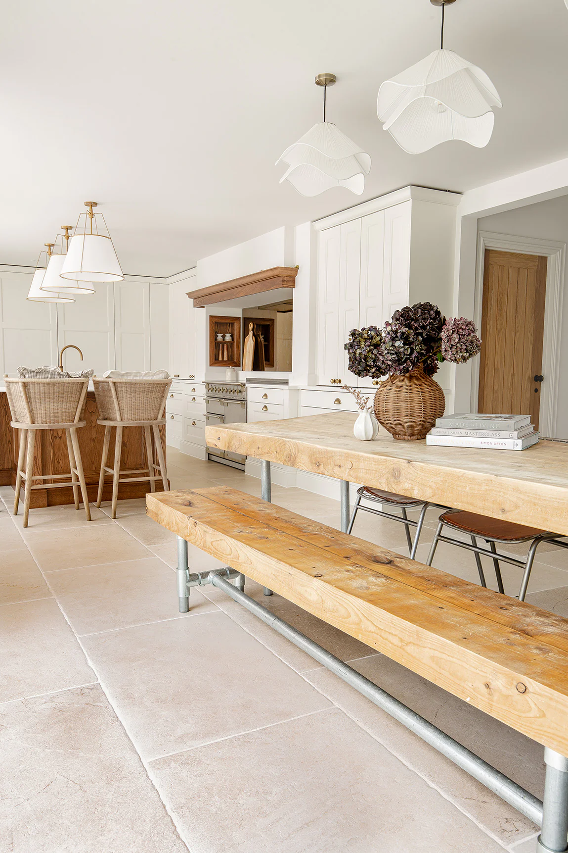 Dorchester Aged White Stone Effect Porcelain Tiles - Image 5
