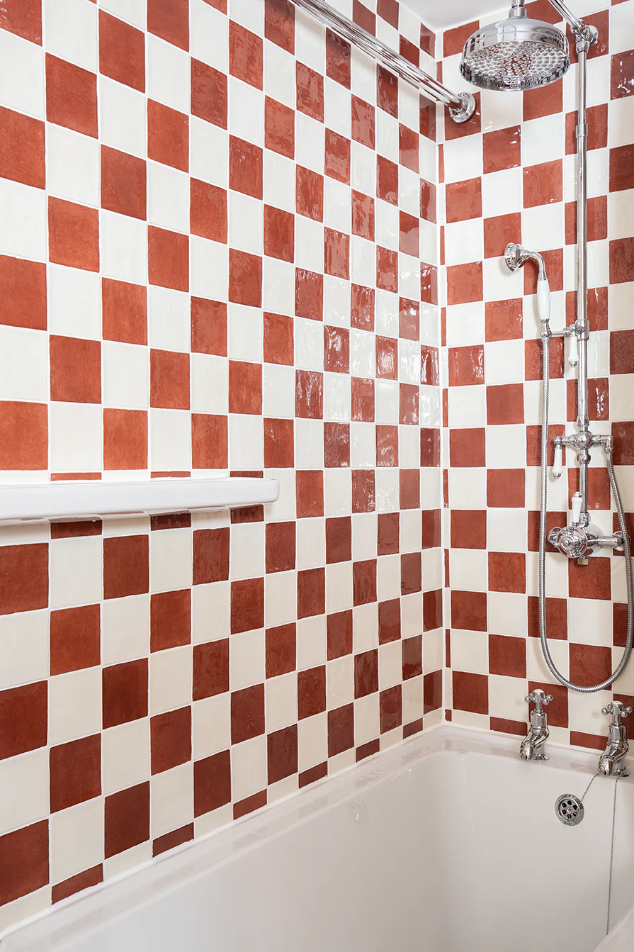 Farini Chalk Glazed Square Decorative Tiles - Image 12