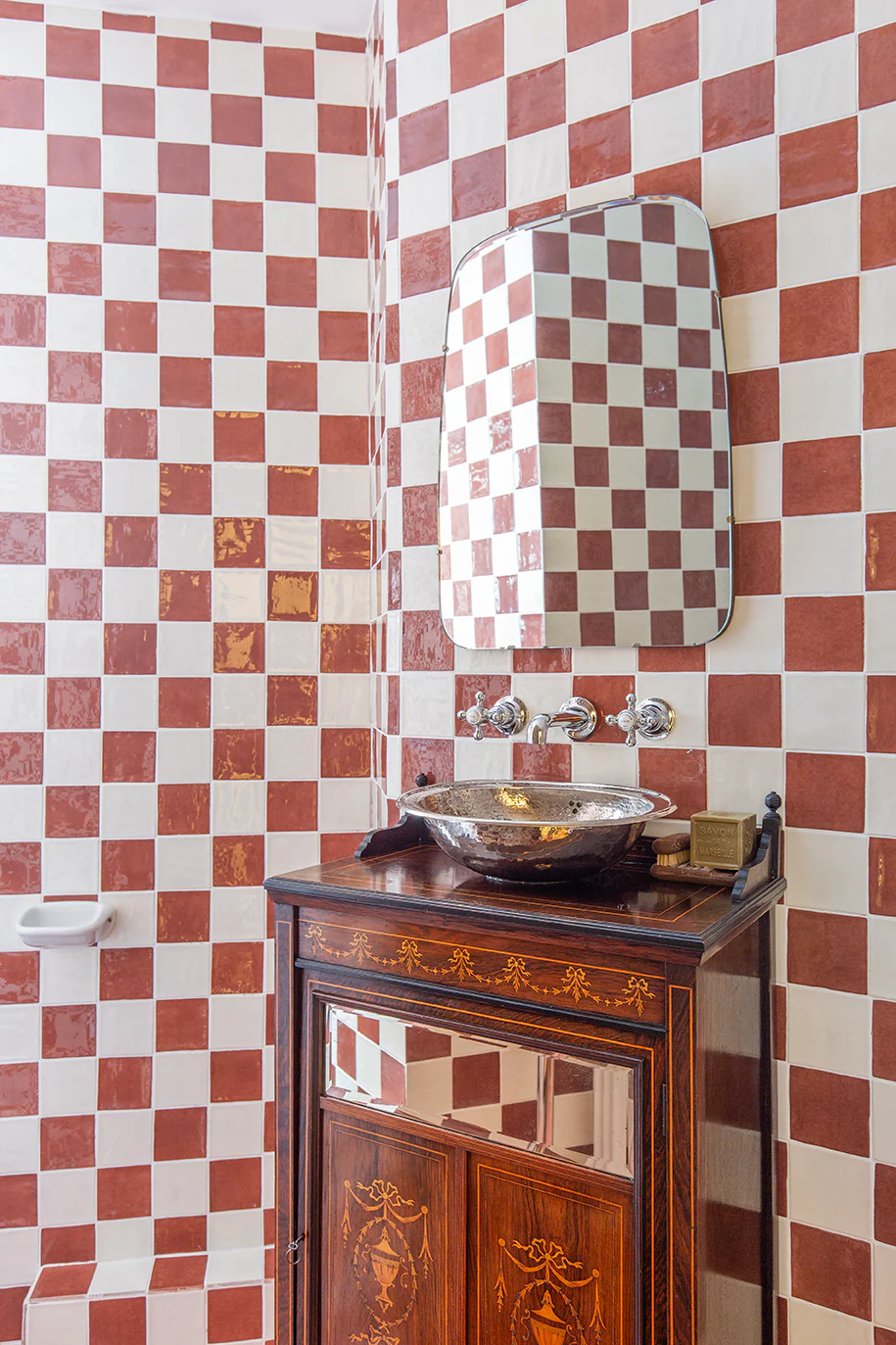 Farini Chalk Glazed Square Decorative Tiles - Image 11