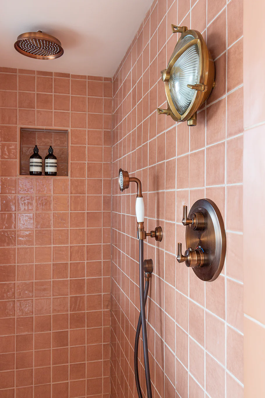 Farini Terracotta Glazed Square Decorative Tiles - Image 6