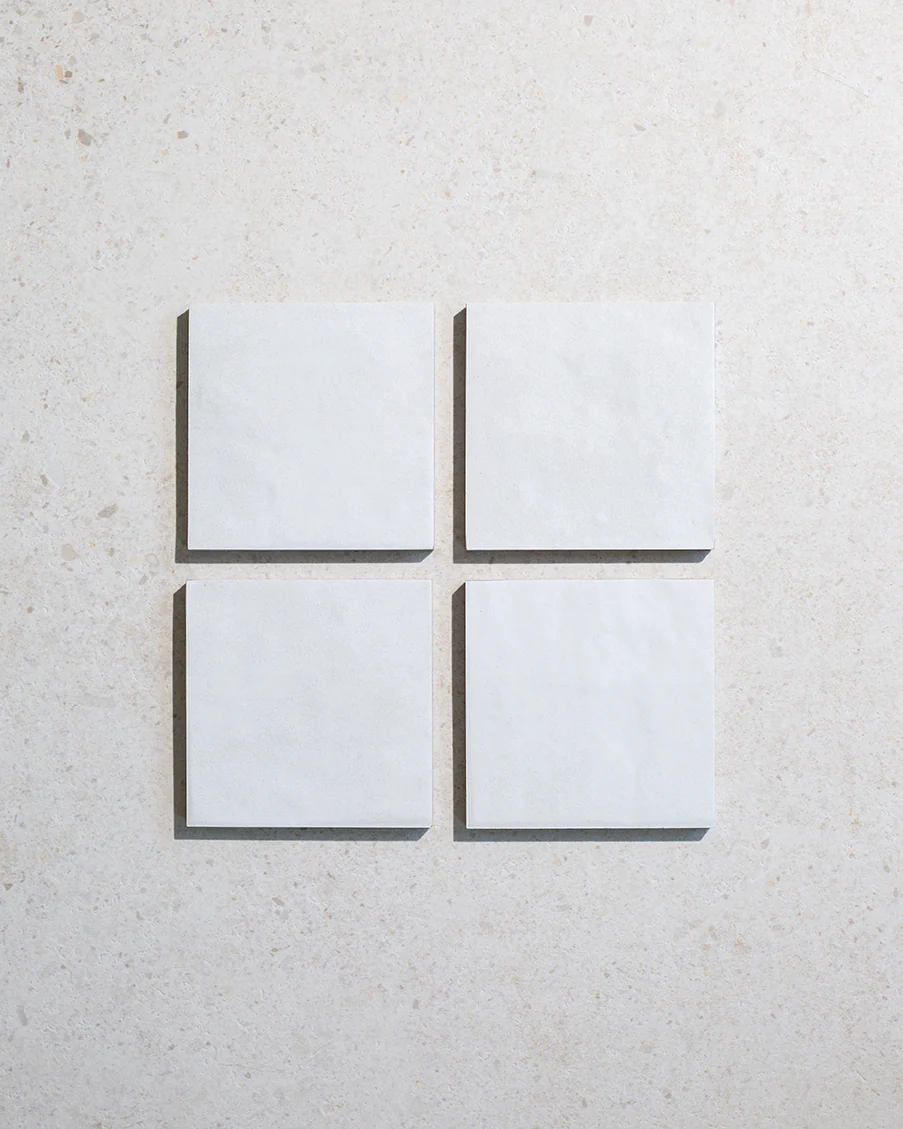 Fez White Square Decorative Tiles