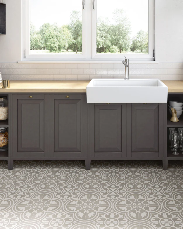 Fiorella Hessian Decorative Patterned Tiles - Image 2