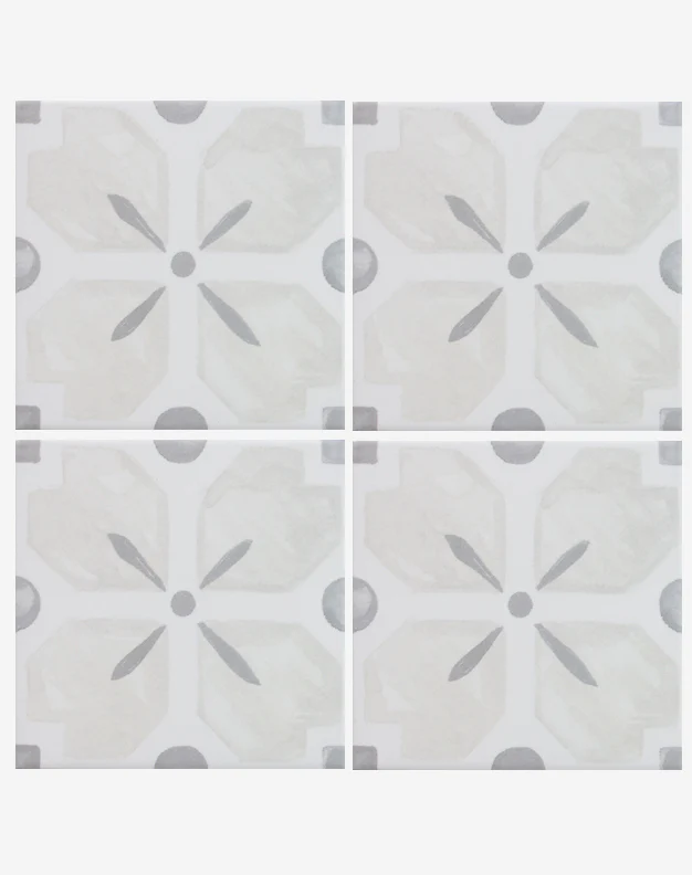 Frida Natural Patterned Tiles