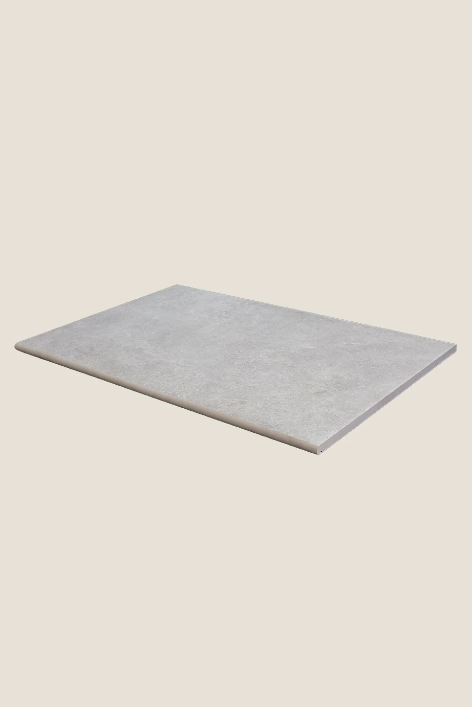 Hambleton Grey Stone Effect Porcelain Bullnose Step