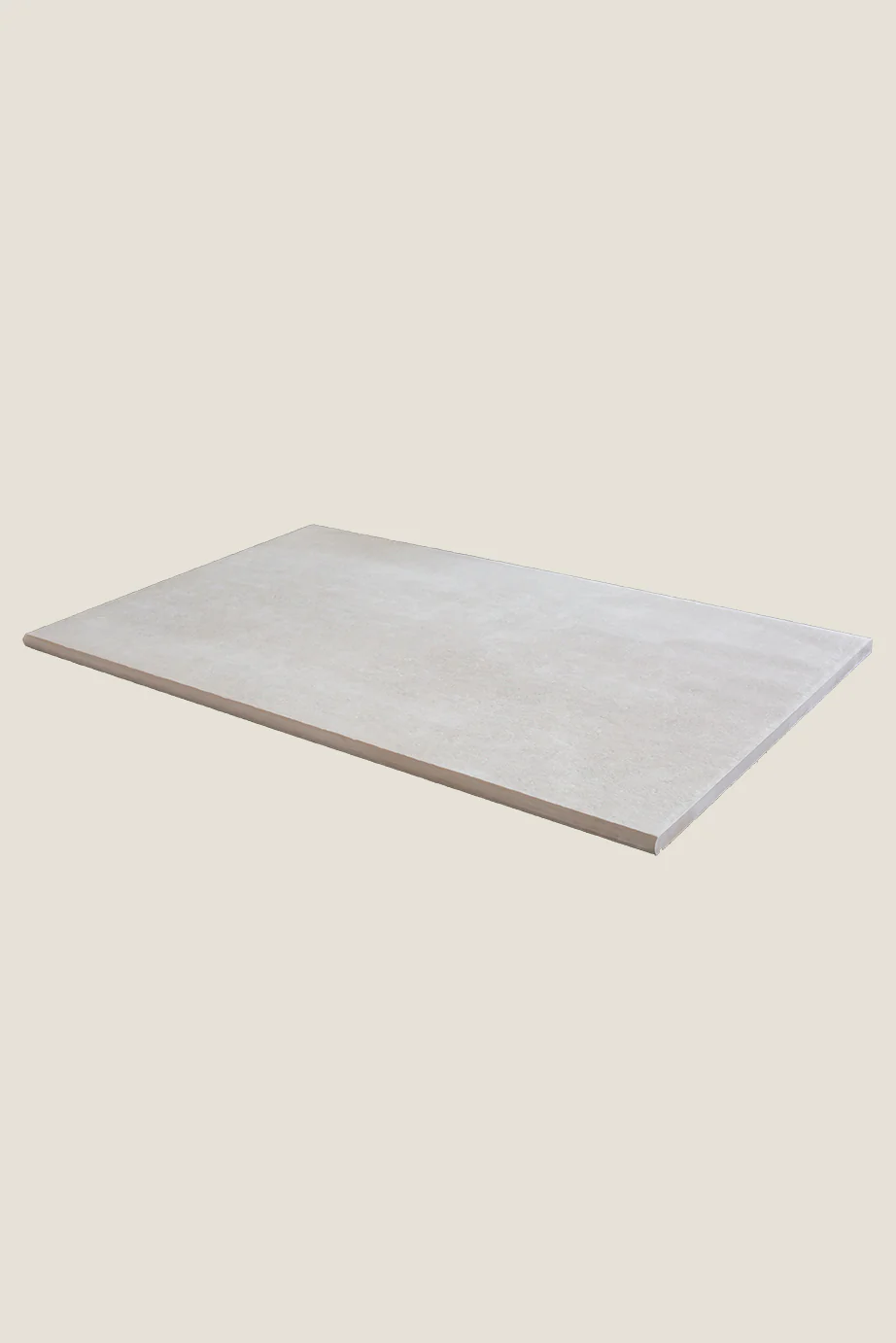 Hambleton Ivory Stone Effect Porcelain Bullnose Step - Image 2