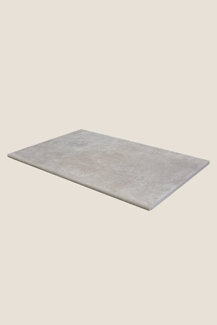 Hambleton Taupe Stone Effect Porcelain Bullnose Step