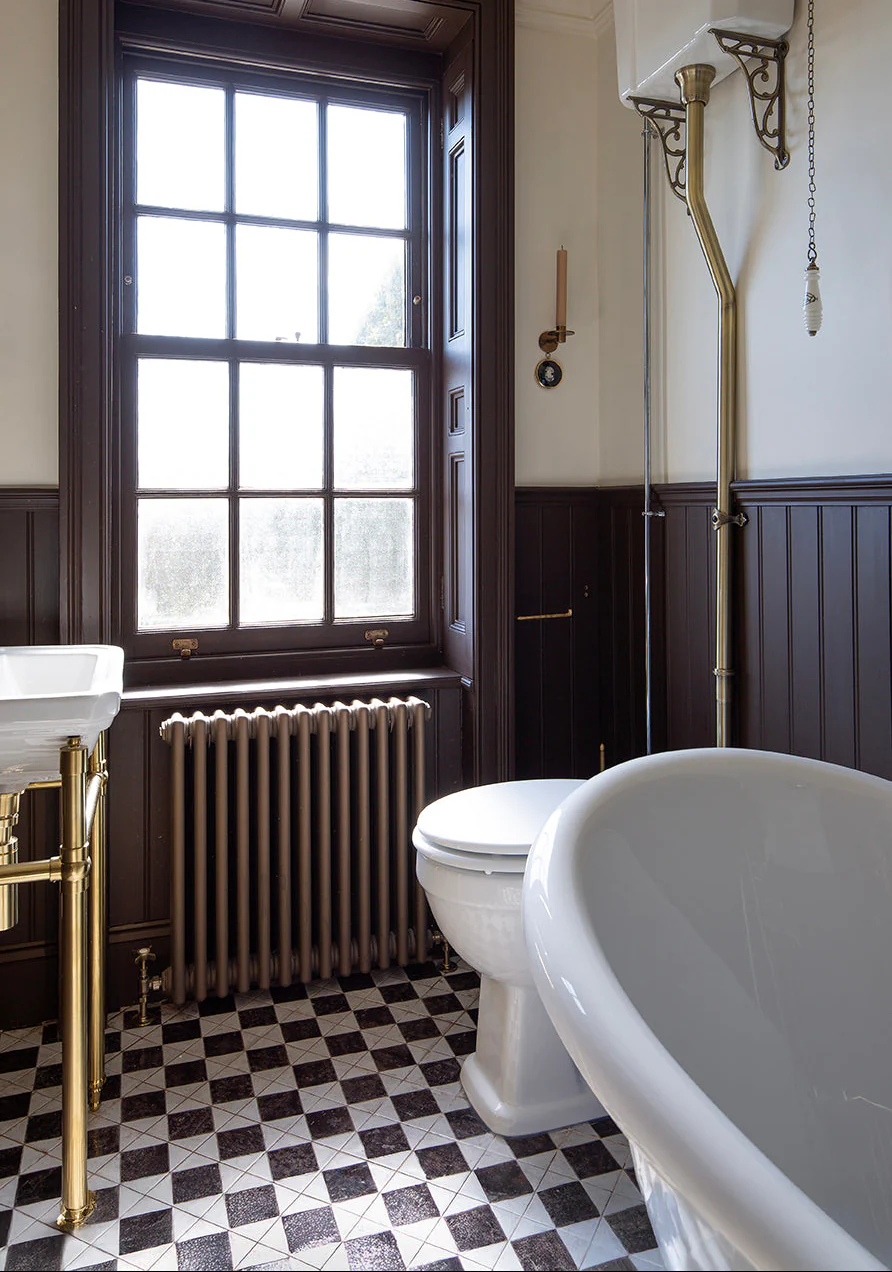 Julieta Black & White Chequered Tiles - Image 5