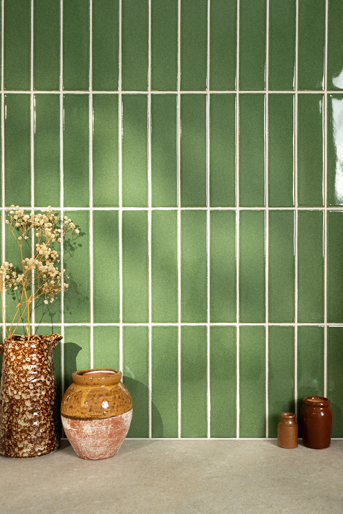 Juno Moss Gloss Metro Tiles