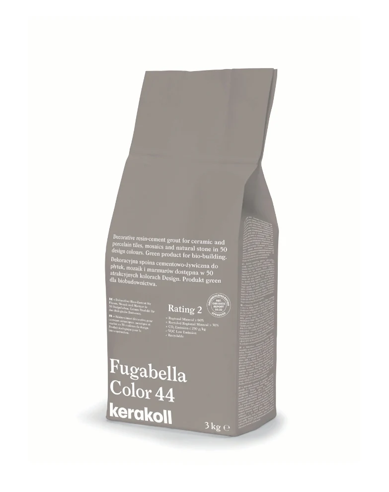 Kerakoll Color Stain Resistant Grout 44 Pebble 3KG