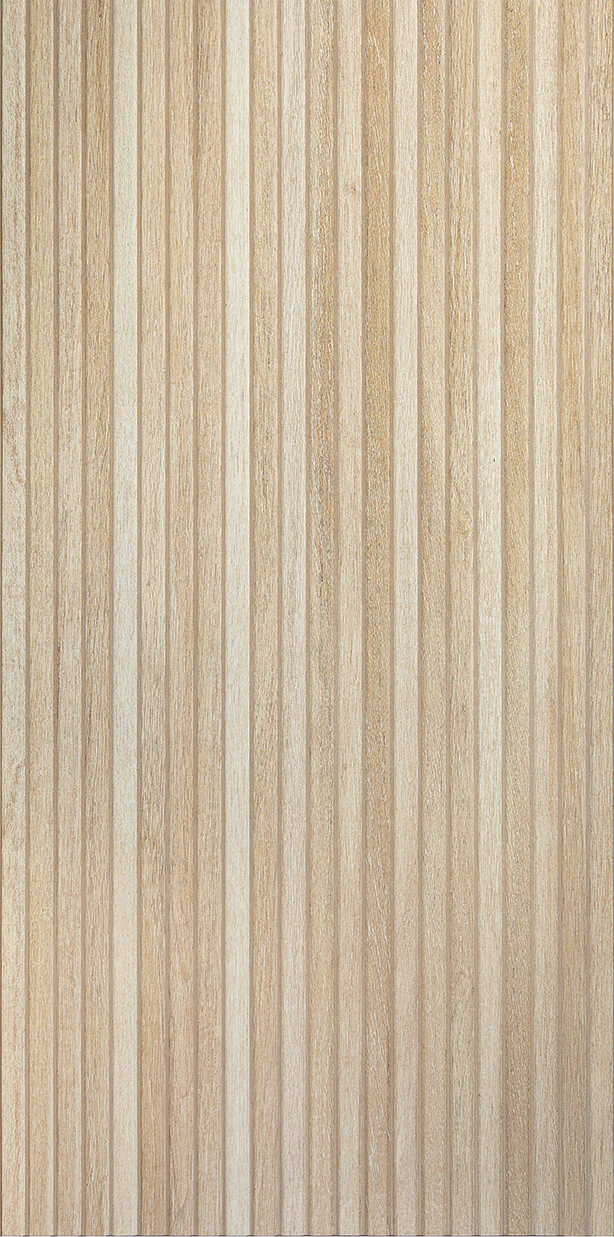 Kyoto Light Oak Slatted Wood Effect Tile - Image 2