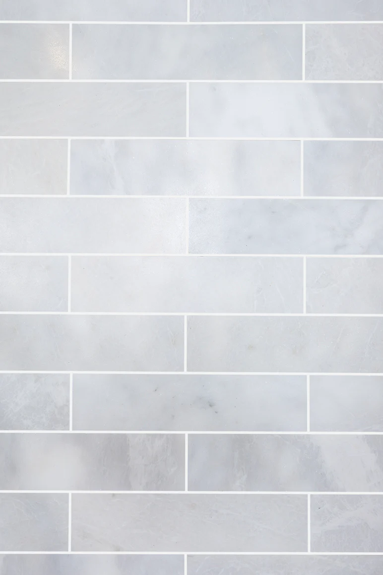 Mont Blanc Honed Marble Metro Tiles - Image 2