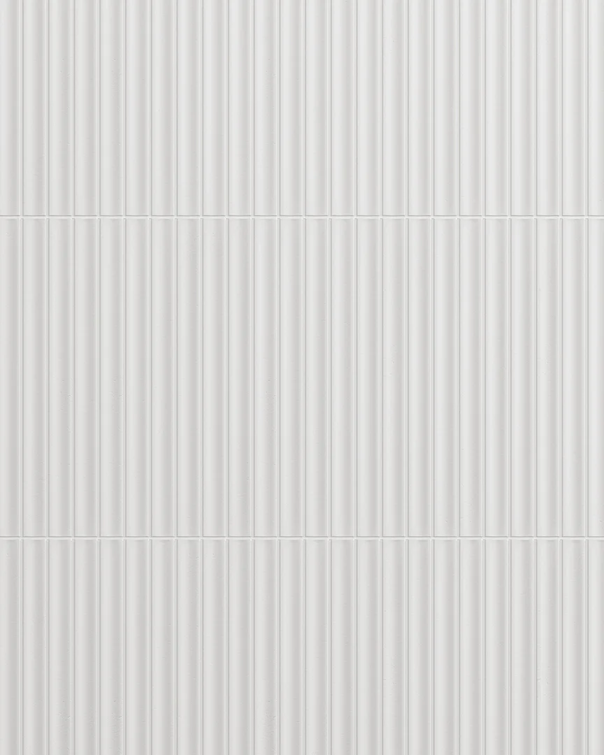 Nori Matt White Stick Tiles