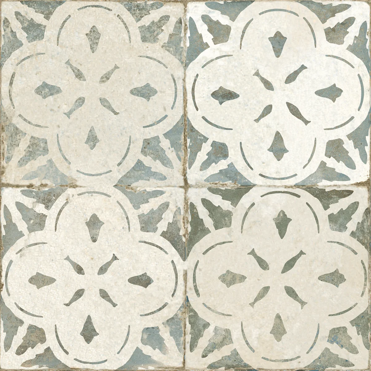 Ophelia Sage Patterned Ceramic Tiles - Image 3