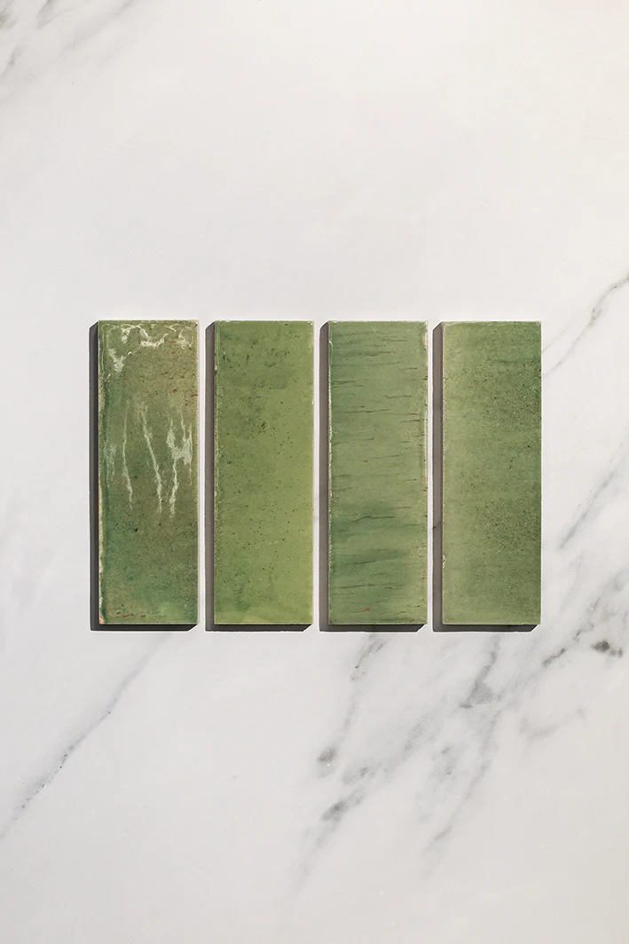 Oriva Verde Gloss Metro Tiles - Image 2
