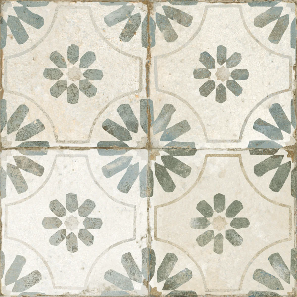 Penrose Sage Patterned Ceramic Tiles - Image 3
