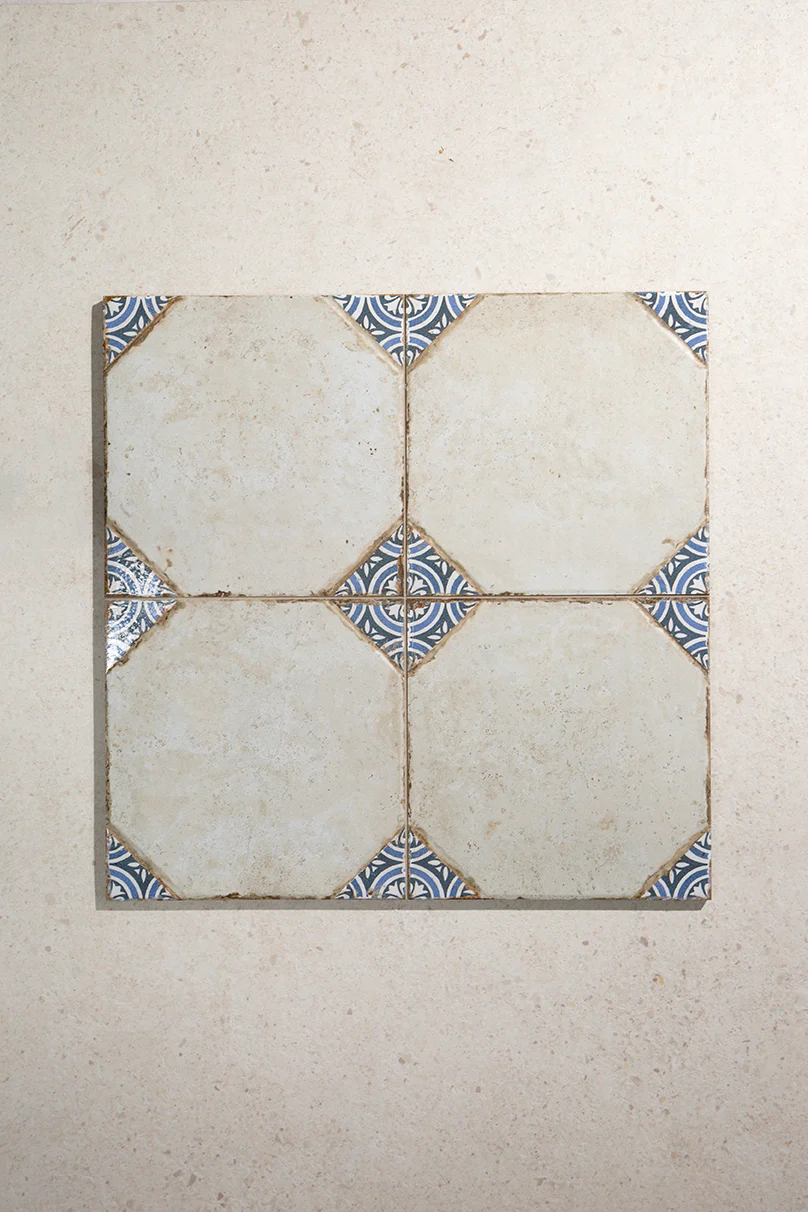 Pompei Blue Decorative Patterned Tiles