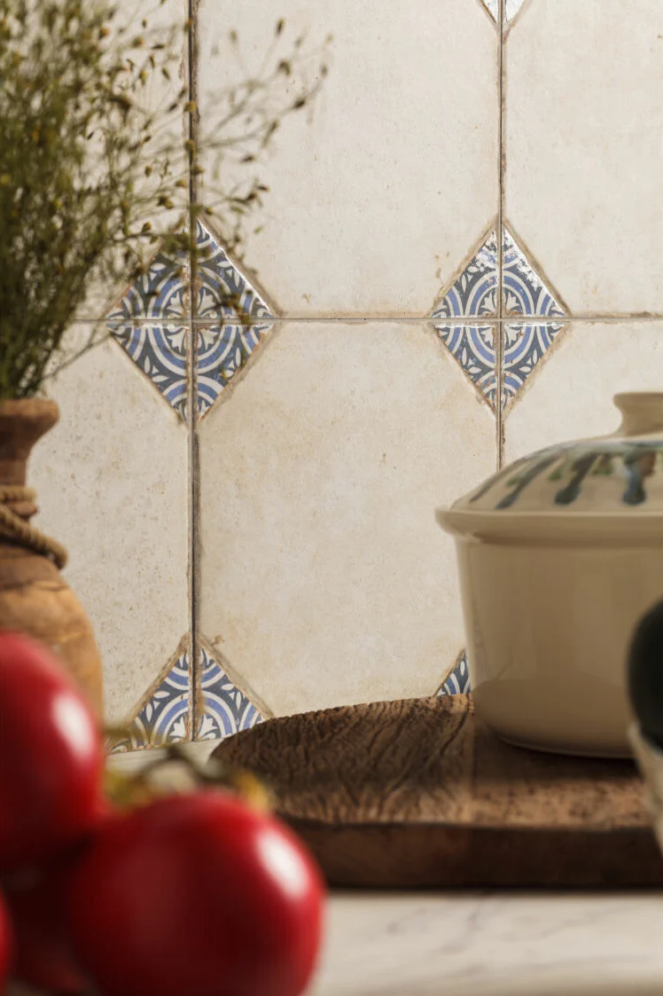 Pompei Blue Decorative Patterned Tiles - Image 3