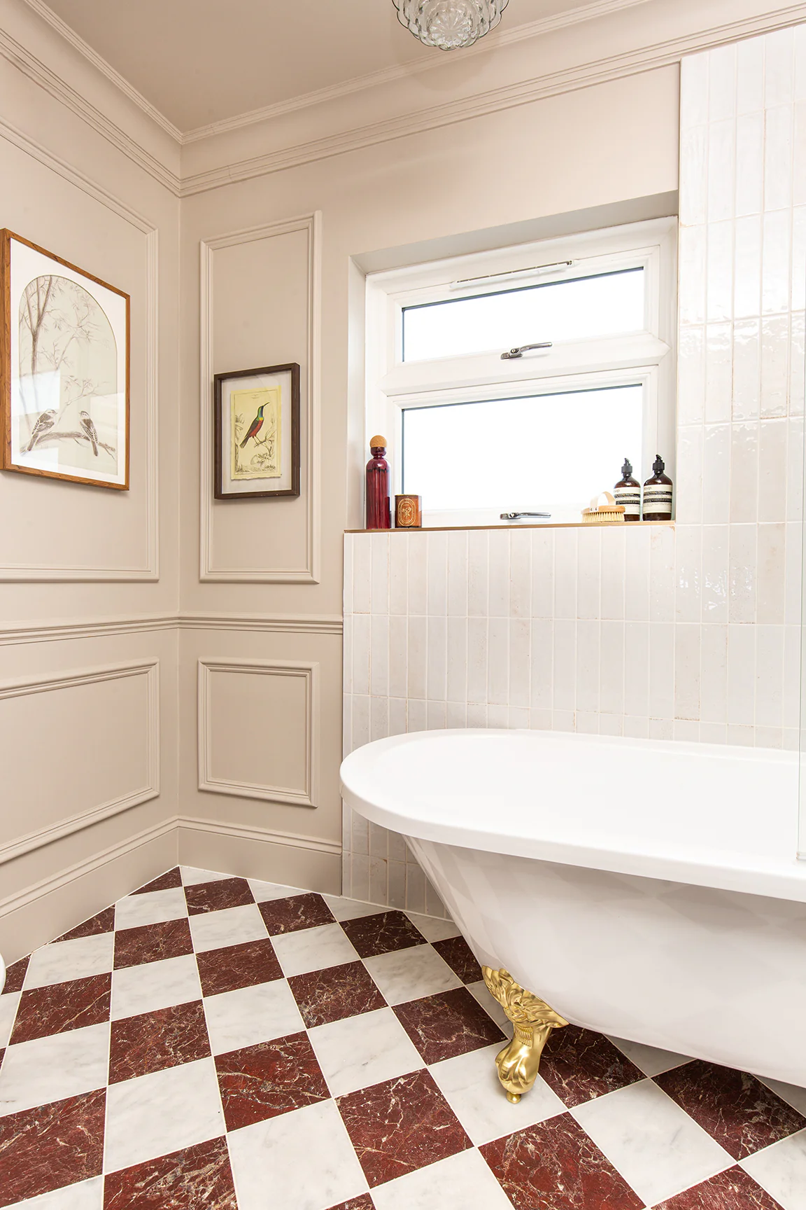 Riviera Burgundy Honed Marble Tiles - Image 4
