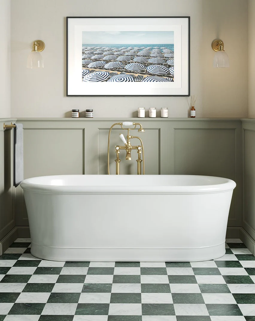 Riviera Emerald Honed Marble Tiles - Image 3