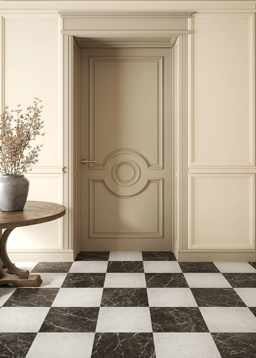 Riviera Black Honed Marble Tiles - Image 12