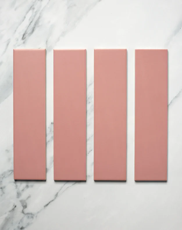 Job Lot 8.296m2 - Sundae Strawberry Metro Tiles