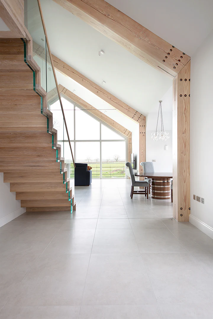 Job Lot 4.32m2 - Tiverton White Pearl Stone Effect Porcelain Tiles - Image 5