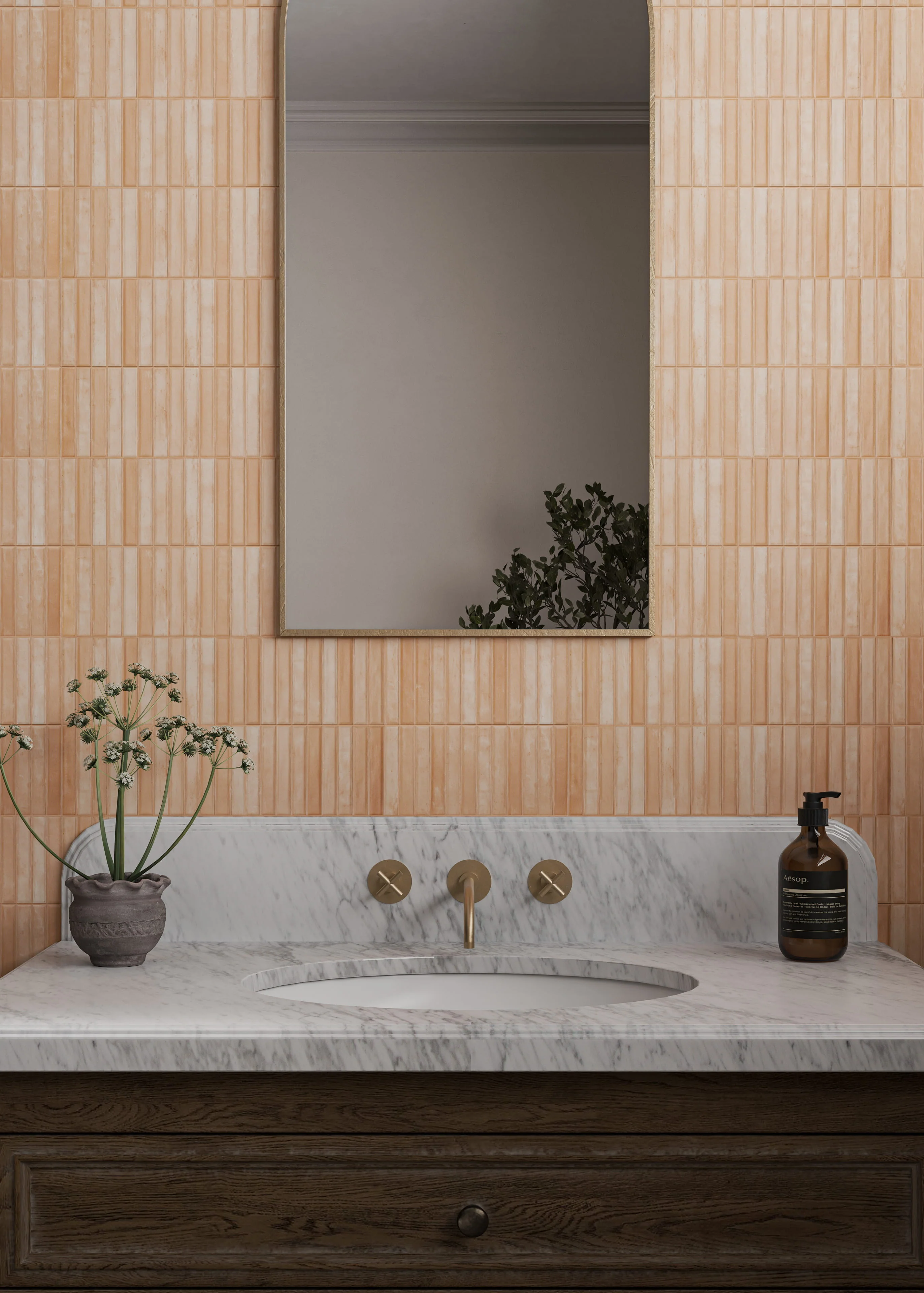 Umber Sand Terracotta Effect Tiles - Image 2